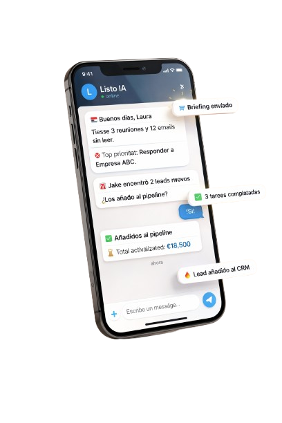 Listo IA en Telegram
